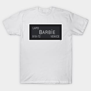 Barbie police ID ~ Barbie T-Shirt